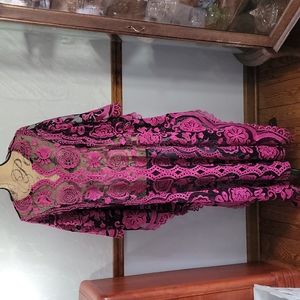 Golden os JPB swimming suit cover up maxi with batwing sleeves